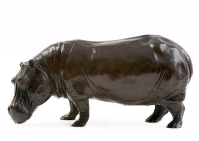 Grand mâle hippopotame - Vue 01