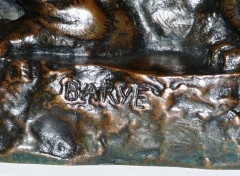 Bronze ancien Barye Colcombet