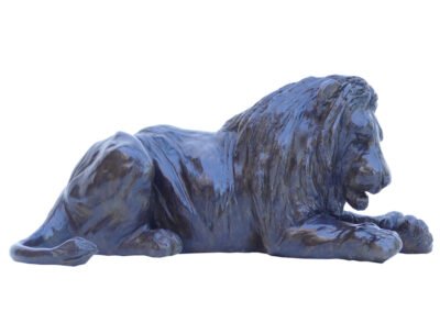 Petit lion couché